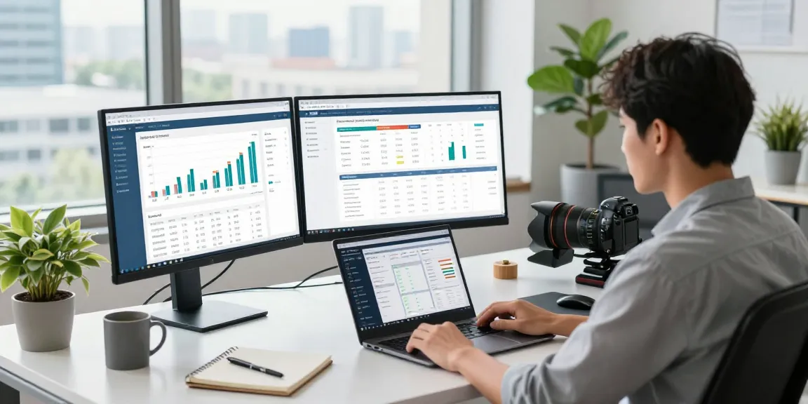 Managing finances effectively with Das IVQ Portal in a professional workspace